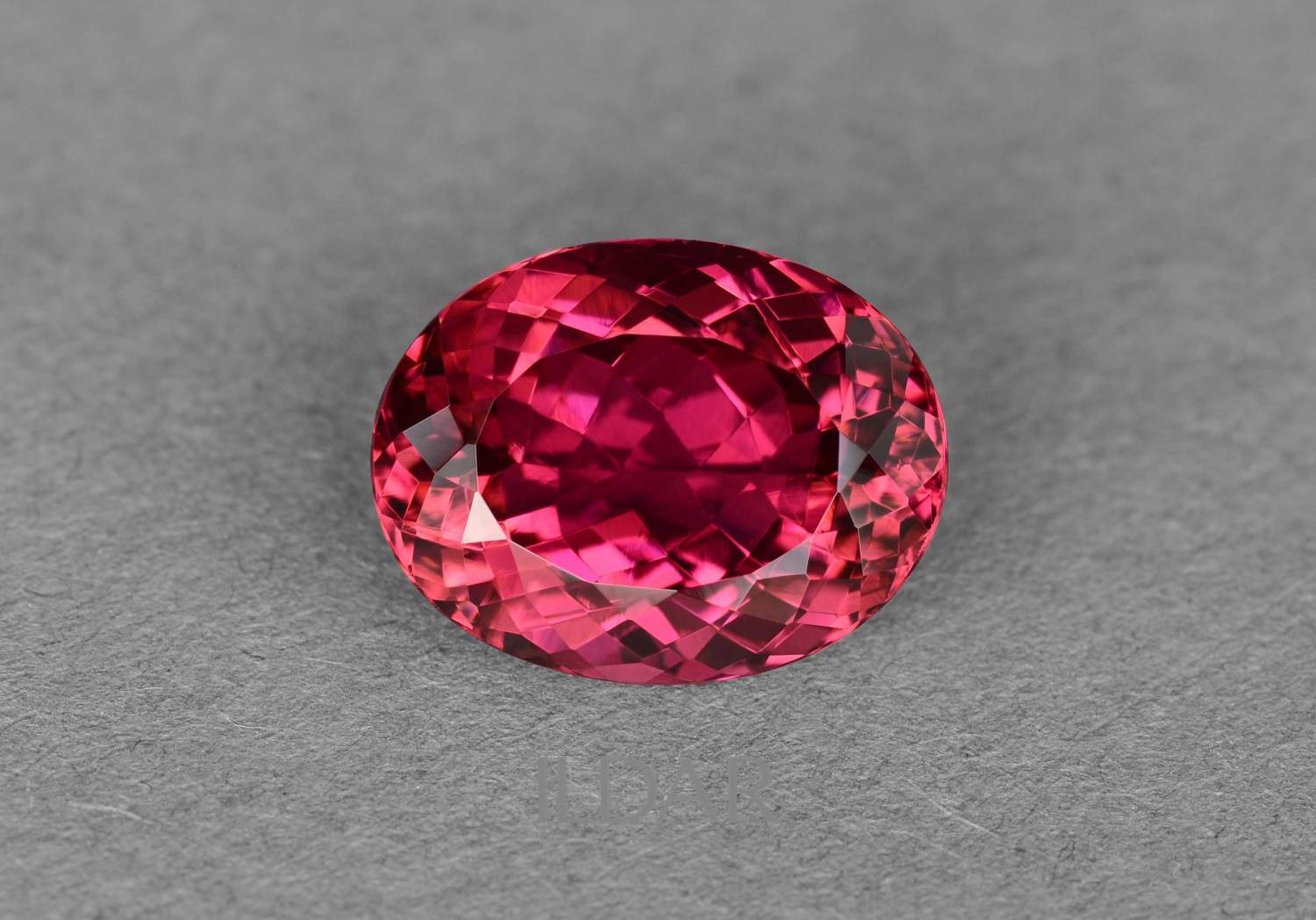 Oval rubellite from Brazil 5.61 ct order