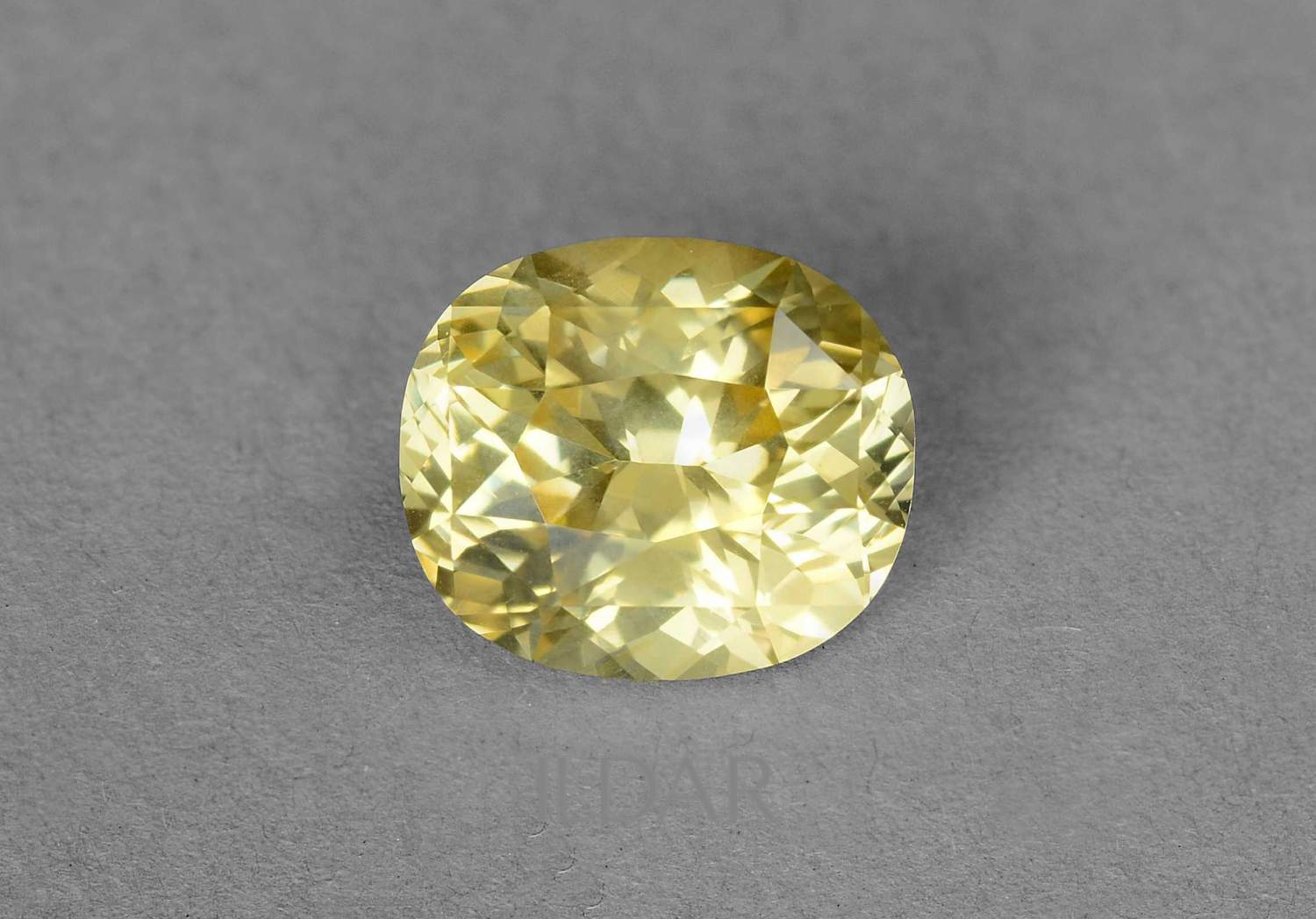 Natural yellow sapphire 5.72 ct order