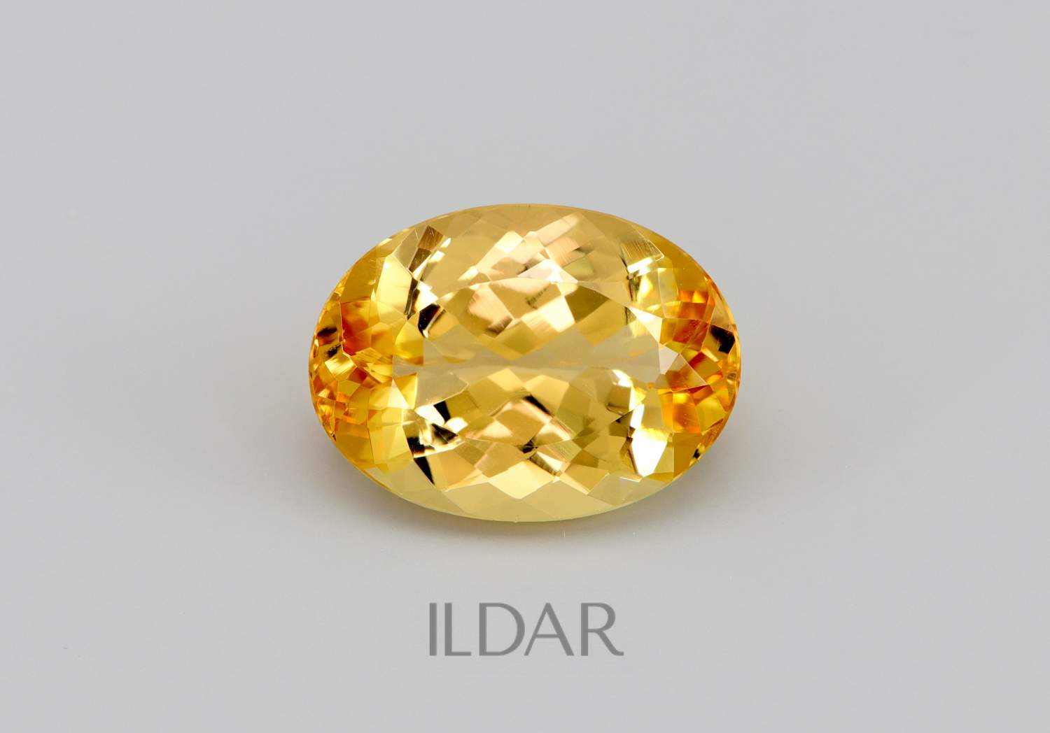 Yellow oval topaz 4.65 ct order