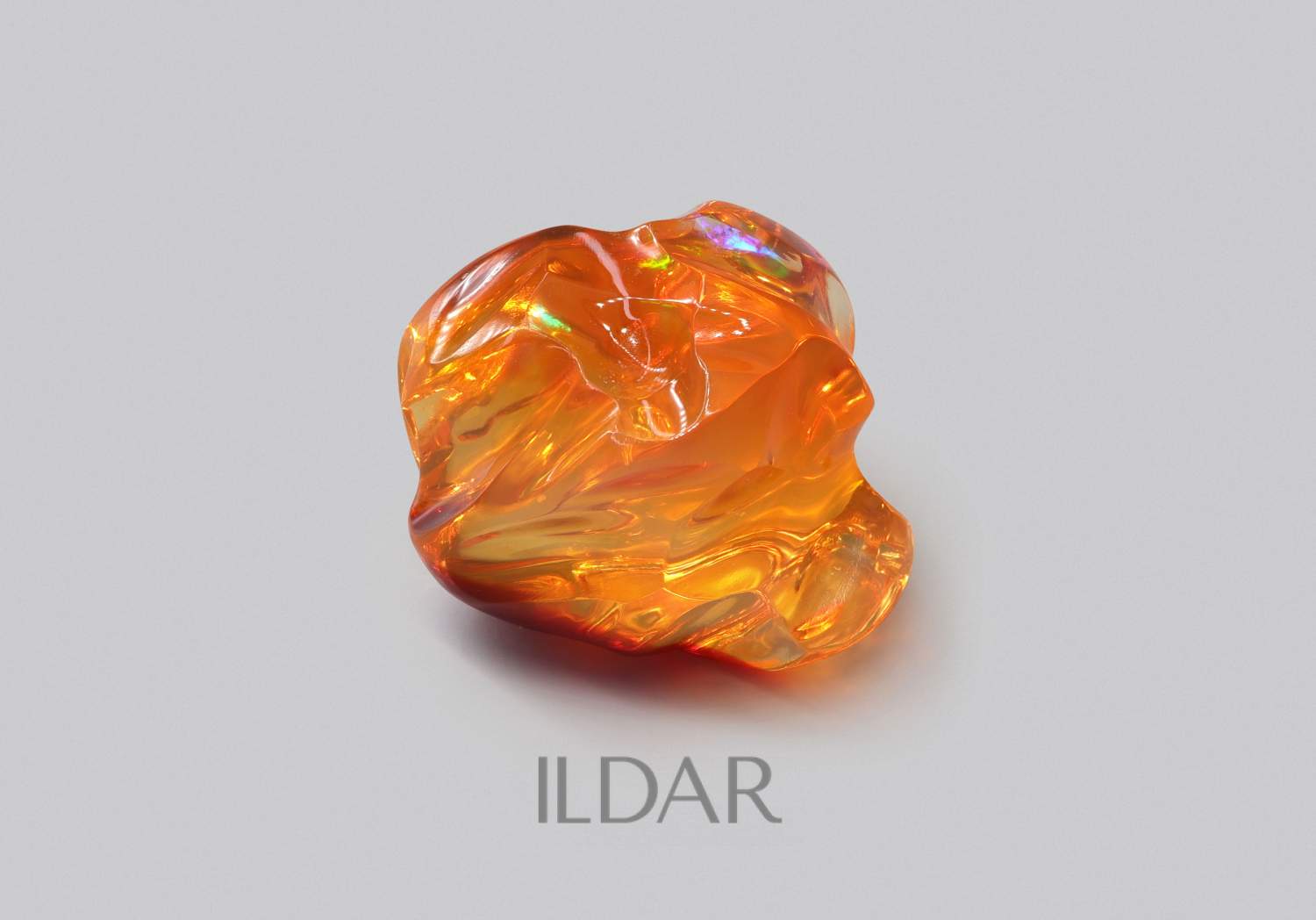 Fire Mexican opal freeform 6.68 ct order