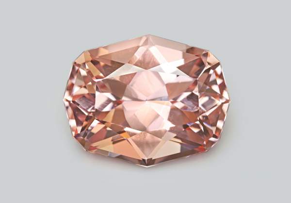 Pink morganite gemstone 11.98 ct