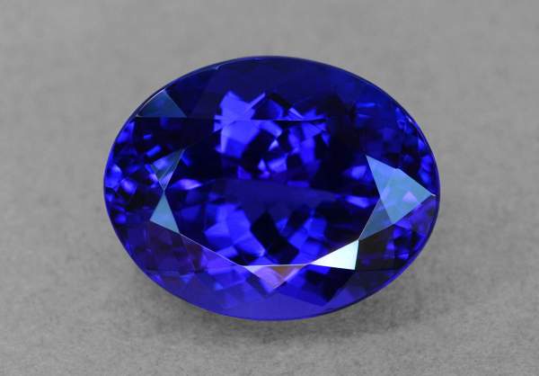 Rare natural tanzanite gemstone 10.44 ct