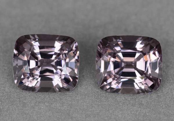 Gray spinels from Burma 4.77 ct