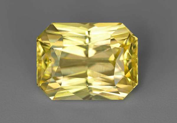 Yellow sapphire 3.02 ct