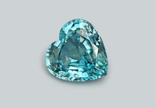 Blue zircon (starlite) 5.75 ct