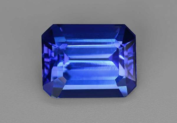 Octagon cut tanzanite 3.94 ct