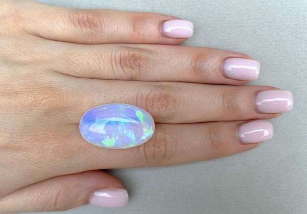Natural large opal from Ethiopia 25.75 ct