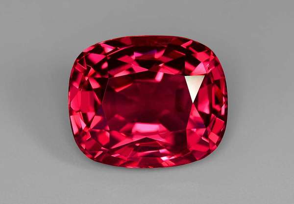 Natural cushion cut red spinel 2.08 ct