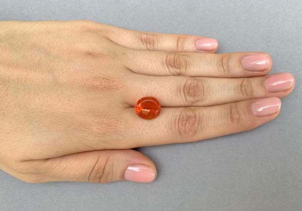 Fire opal from Mexico 7.27 ct