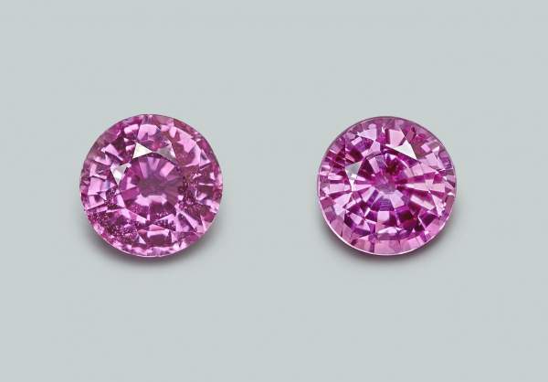 Pink sapphires 1.43 ct