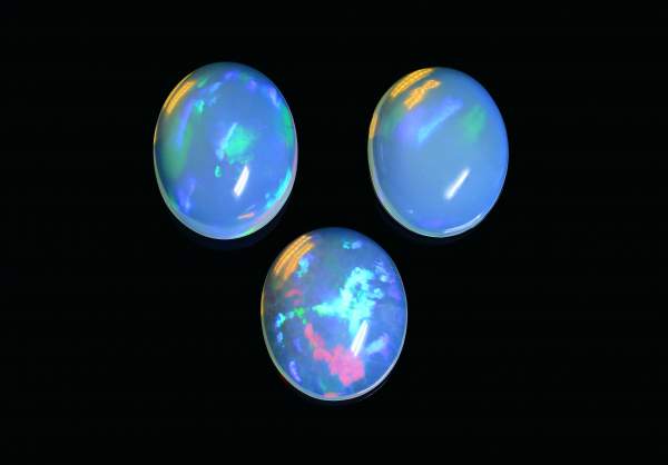 Ethiopian opal set 19.87 ct