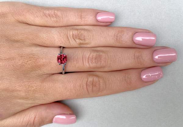 Natural red spinel 1.23 ct